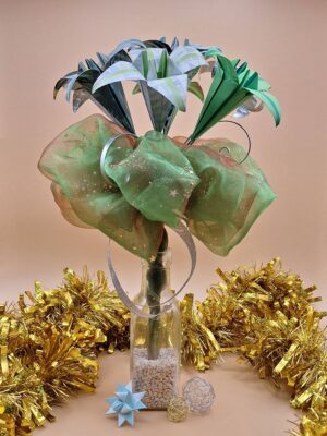 bouquet forêt malicieuse vert noël